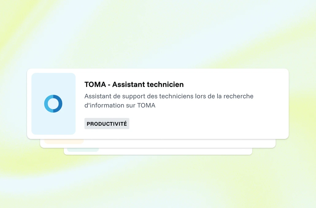 Des applications sur mesure pour chaque équipe